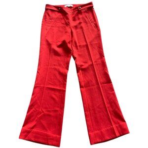 Ann Taylor Women's Red Trousers - Size 2